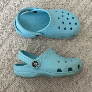 CROCS Kids Light Blue Clogs